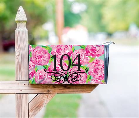 Mailbox Covers are an easy way to do a colorful makeover to your yard. . Magnetic mailbox cover